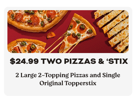 Toppers Pizza Deals